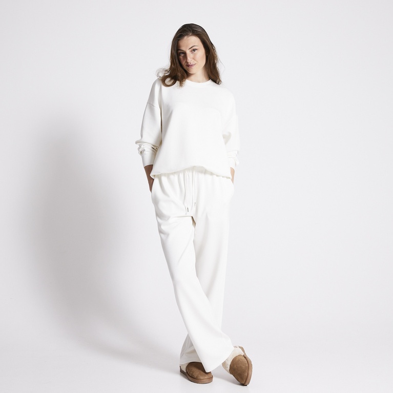 Soft lounge pants "Alma"  Off white